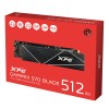 XPG GAMMIX S70 BLADE 512 GB M.2 PCI Express 4.0 NVMe 3D NAND