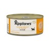 APPLAWS Natural Cat Food Chicken breast with cheese - wet cat food - 156g