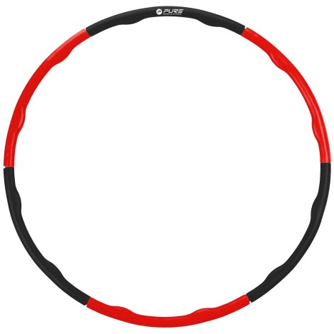 Pure2Improve | Hula Hoop | Black/Red