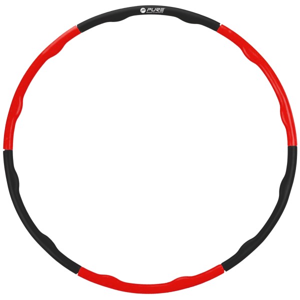 Pure2Improve | Hula Hoop | Black/Red