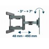 TV SET ACC WALL MOUNT 40-80