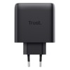 MOBILE CHARGER WALL MAXO 65W/4-PORT GAN BLACK 26067 TRUST