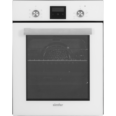Simfer Oven 4207DERBB.1 47 L, Multifunctional, Manual, Pop-up knobs, Width 45 cm, White