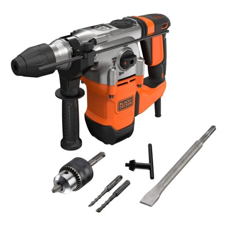 Black&Decker BEHS03K-QS 1250W SDS+ Hammer Drill,Kit Box
