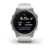Garmin epix Gen 2 3.3 cm (1.3") AMOLED 45 mm Digital 416 x 416 pixels Touchscreen White Wi-Fi GPS (satellite)