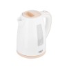 Adler AD 1264 electric kettle 1.7 L 2200 W Hazelnut, White