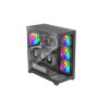 Case|XILENCE|ATX/micro ATX/Mini-ITX|Black|Midi Tower|PC|X818.ARGB