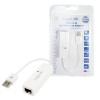 Logilink | Fast Ethernet USB 2.0 to RJ45 Adapter: | 0.115 m | White | USB-A to RJ45