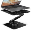 AXAGON STND-LRB stand with 360° rotation for laptops and tablets | Adjustable Height, Angle | 10-17.3 