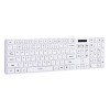 Activejet K-3066SW USB Wired Keyboard, White