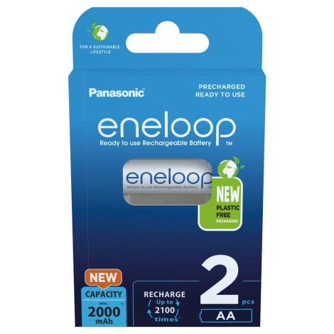 PANASONIC ENELOOP AA 2000mAh 2 szt