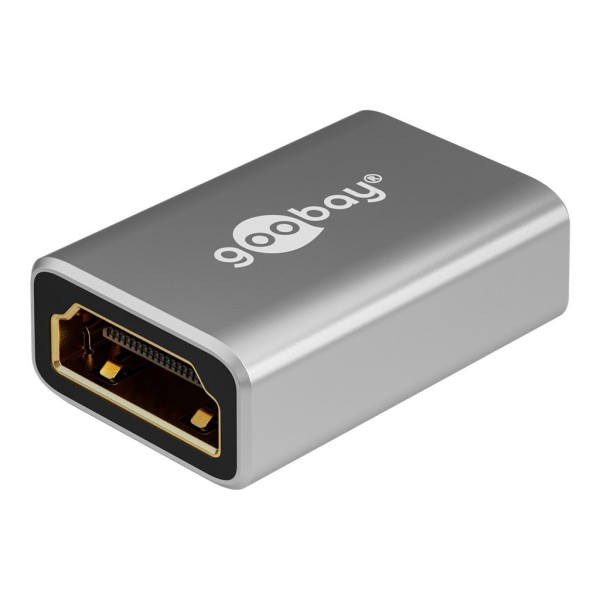 Goobay 72008 HDMI™ Adapter, Coupling, Gold-Plated, ...