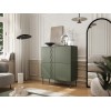 Cama 4D chest of drawers TRESSE 100x40x110 matte green