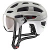 Kask rowerowy UVEX Finale visor 56-61cm, sand/white matt