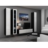 Cama Full cabinet VIGO '180' 180/40/30 white/black gloss