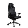 Arozzi Frame material: Metal; Wheel base: Aluminium; Upholstery: Soft PU | Gaming Chairs | Vernazza SoftPU | Pure Black