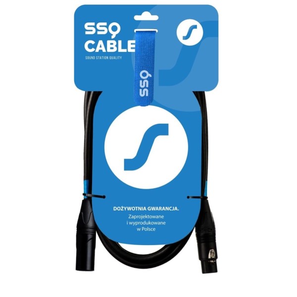 SSQ DMX5 SS-1841 Cable XLR male ...