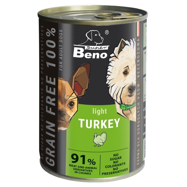 SUPER BENO Light Turkey - wet ...