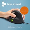 MOUSE USB OPTICAL BREAK/L. BLACK RGOHELE R-GO TOOLS