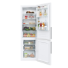 Candy | Refrigerator | CCT3L517EW | Energy efficiency class E | Free standing | Combi | Height 176 cm | Fridge net capacity 186 L | Freezer net capacity 74 L | Display | 39 dB | White