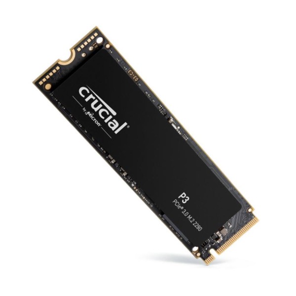 SSD|CRUCIAL|P3|2TB|M.2|PCIE|NVMe|3D NAND|Write speed 3000 MBytes/sec|Read speed ...