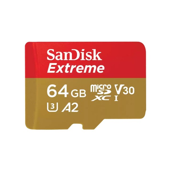 SanDisk Extreme 64 GB MicroSDXC UHS-I ...