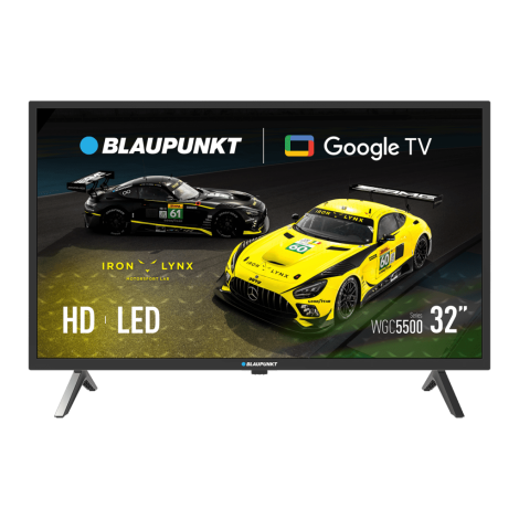 Blaupunkt LED TV | 32WGC5500S | 32 | Smart TV | Google TV | HD | Black