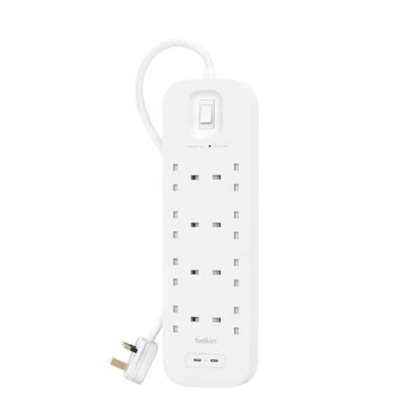 Belkin Connect White 8 AC outlet(s) ...