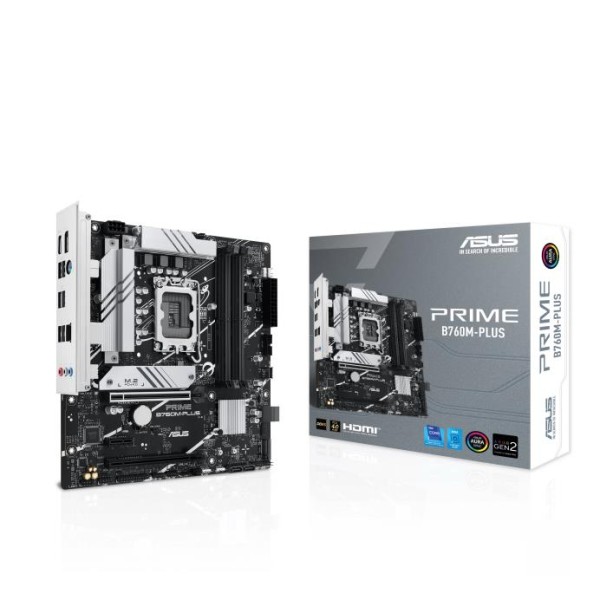 Mainboard|ASUS|Intel B760 Express|LGA1700|Micro-ATX|Memory DDR5|Memory slots 4|1xPCI-Express ...