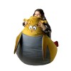 Sako bag pouffe Sowa gold-grey XL 130 x 90 cm