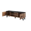 Cama TV stand LOTTA 160 2D2K wotan oak/mat black