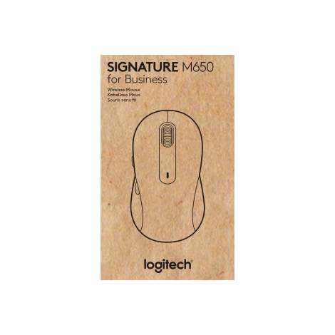 LOGI M650 L Wireless Mouse GRAPHITE