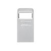 Kingston | USB 3.2 Flash Drive | DataTraveler micro | 256 GB | USB 3.2 | Silver