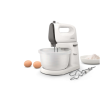 Philips | Mixer | Viva Collection HR3745/00 | Mixer with bowl | 450 W | Number of speeds 5 | Turbo mode | White
