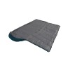 Easy Camp Raven I Square 2°C | Sleeping Bag | 220 x 80 cm | -12 to 7 °C | Two-way open-end, L-shaped, autolock