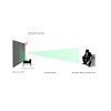 Elite Screens AR90H-CLR3 Projection Screen, Fixed frame,16:9 | Elite Screens