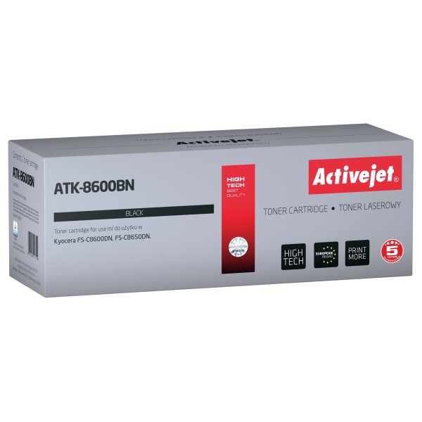 Activejet ATK-8600BN toner (replacement for Kyocera ...