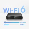 AX1500 Wi-Fi 6 Pocket Travel Router | TL-WR1502X | 802.11ax | 1201 Mbit/s | Ethernet LAN (RJ-45) ports 1 | Mesh Support No | MU-MiMO No | 3G/4G