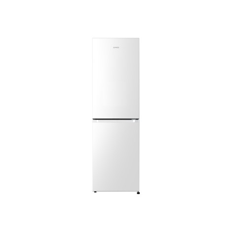 Gorenje Refrigerator | NRK418ECW4 | Energy efficiency class E | Free standing | Combi | Height 182.4 cm | No Frost system | Fridge net capacity 171 L | Freezer net capacity 85 L | 41 dB | White