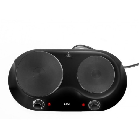 LIN LE-25P2N 2500 watt two-burner electric stove