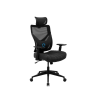 Onex High tensile mesh with PVC; Nylon caster; Metal | Gaming chairs | ONEX GE300 | Black