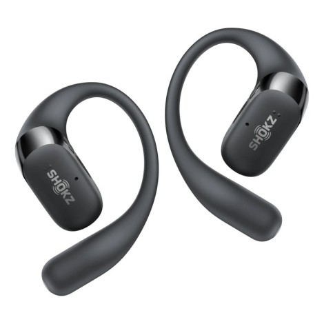 SHOKZ OpenFit 2 Headphones Wireless Ear-hook Calls/Music/Sport/Everyday Black