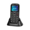 Kruger & Matz KM0921 4,5 cm (1.77") 72g Black, Senior phone