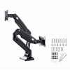 Gembird MA-DA2-03 monitor mount / stand 88.9 cm (35") Black Desk