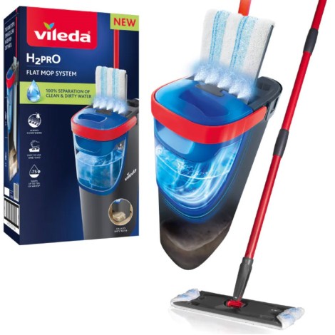 Vileda H2prO flat mop
