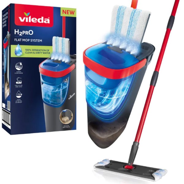 Vileda H2prO flat mop