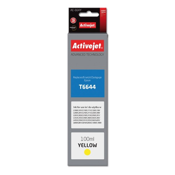 Activejet AE-664Y ink (replacement for Epson ...