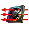 MODECOM VOLCANO LOOP 120 ARGB Reverse Fan Black