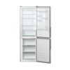 Candy | Refrigerator | CCE3T618ES | Energy efficiency class E | Free standing | Combi | Height 185 cm | No Frost system | Fridge net capacity 222 L | Freezer net capacity 119 L | Display | 39 dB | Silver