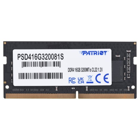 NB MEMORY 16GB PC25600 DDR4/PSD416G320081S PATRIOT